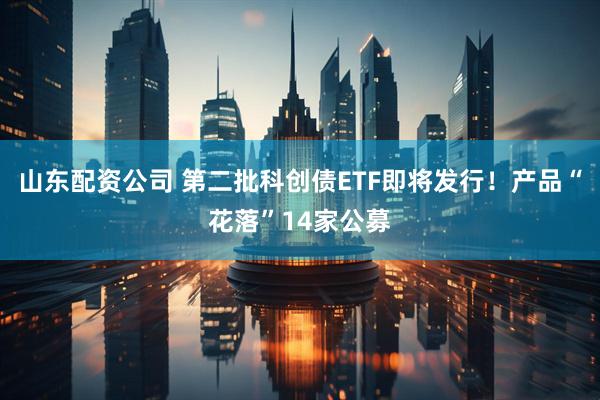 山东配资公司 第二批科创债ETF即将发行！产品“花落”14家公募