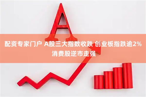 配资专家门户 A股三大指数收跌 创业板指跌逾2% 消费股逆市走强